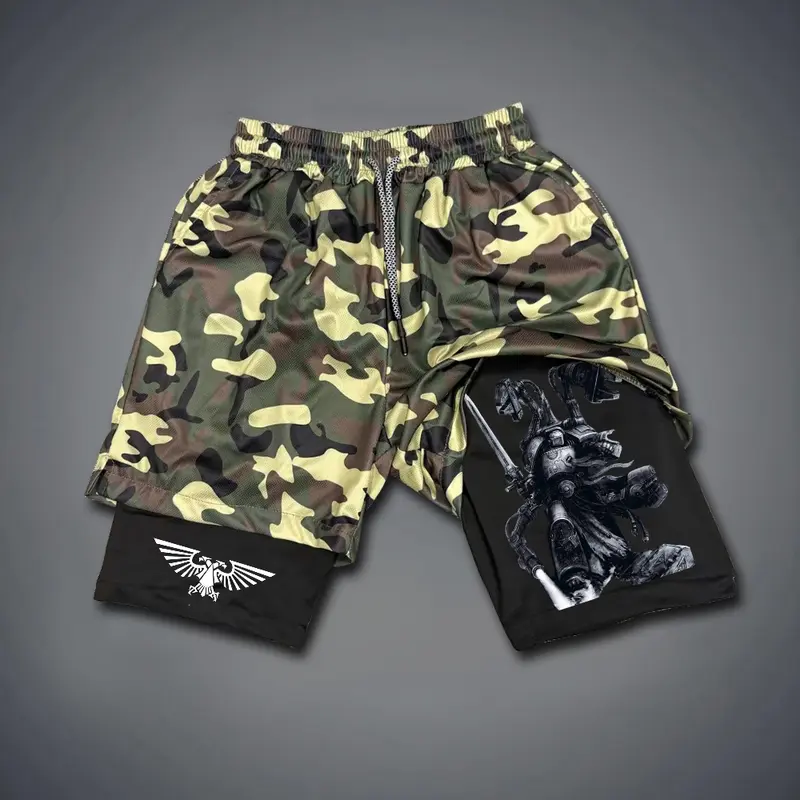 Warhammer 40,000 Print Men's Fitness Shorts