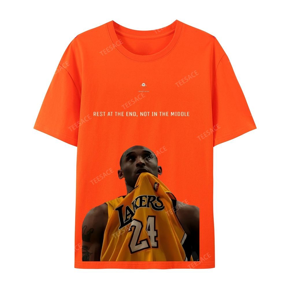 KOBE Vintage Tee Unisex-Adult Oversized Washed Cotton T-Shirt 