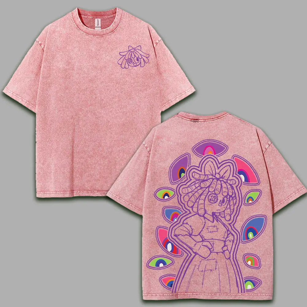 Ragatha The Amazing Digital Circus Printed Unisex Washed T-Shirt 
