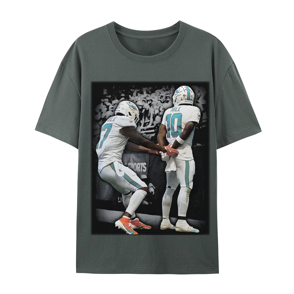 Vintage Style Unisex-Adult Cotton TYREEK HILL TEE 2.0