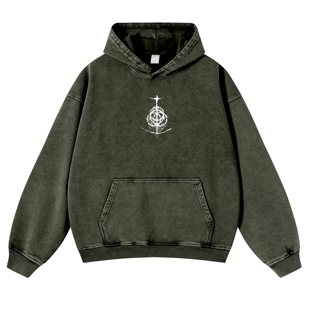 Warhammer 40k Vintage Unisex Washed Hoodies 