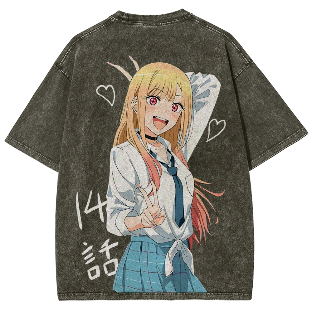My Dress-Up Darling Marin Kitagawa Vintage Unisex Washed T-Shirt