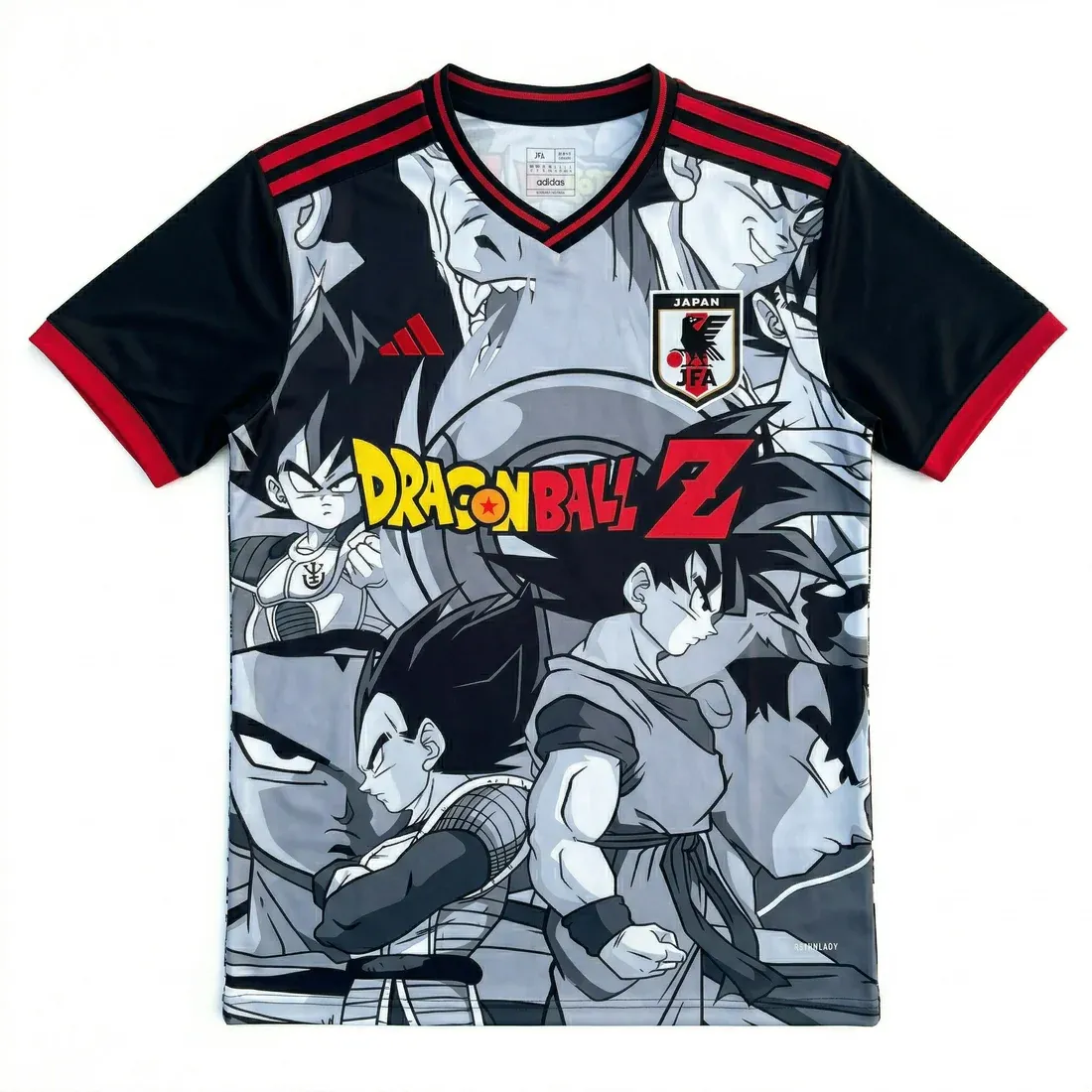 Dragon Ball Crew Neck Football Jersey Football Jersey