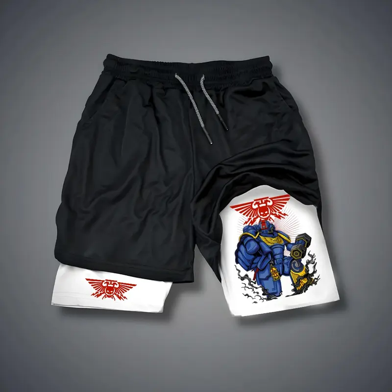 Warhammer 40k Print Men's Fitness Shorts