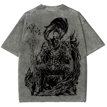 Solo Leveling Igris Printed Unisex Washed T-Shirt
