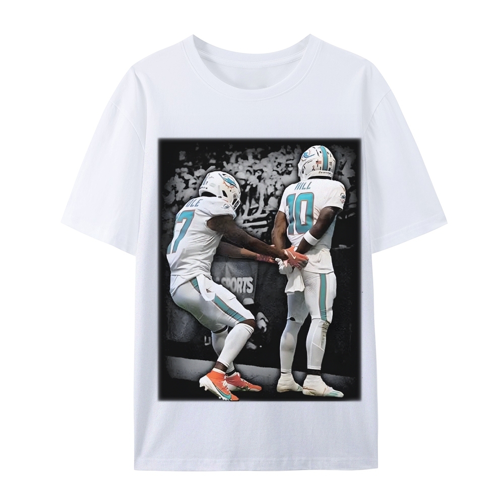 Vintage Style Unisex-Adult Cotton TYREEK HILL TEE 2.0