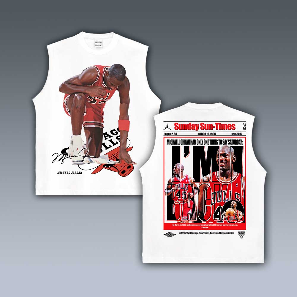 VINTAGE TANK TOP | MICHAEL JORDAN 8.20