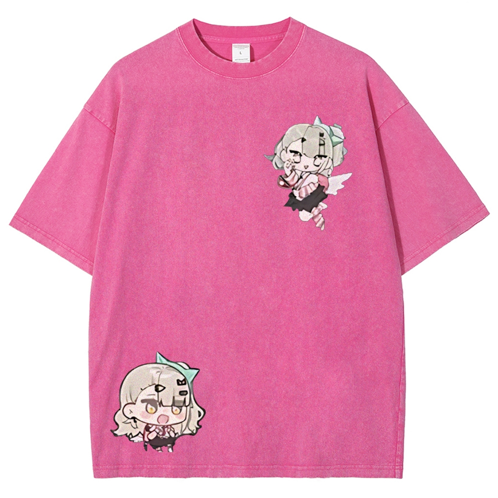 SUNNA Zenless Zone Zero Printed Unisex Washed T-Shirt