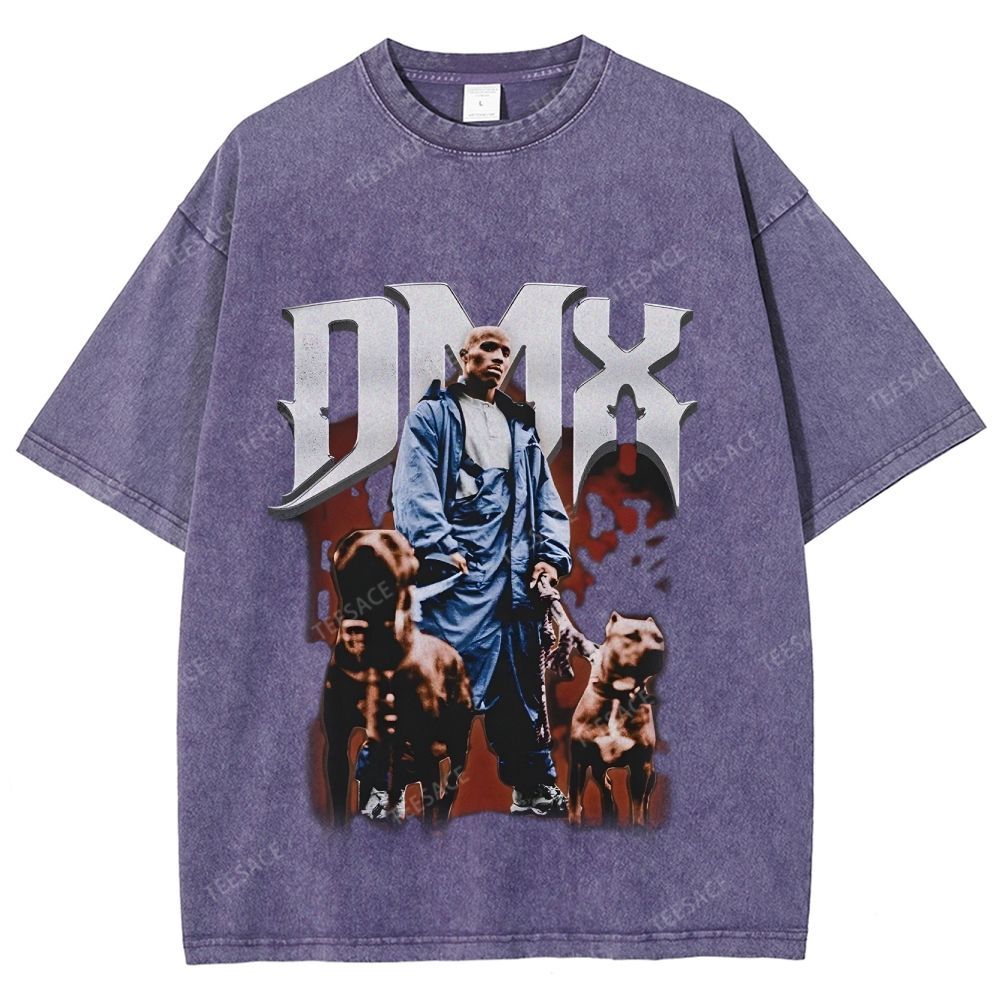 Unisex-Adult Ultra Cotton Washed T-Shirt Graphic  DMX TEE