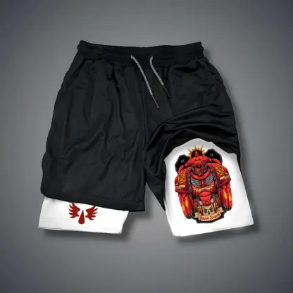 Warhammer 40k Print Men's Fitness Shorts