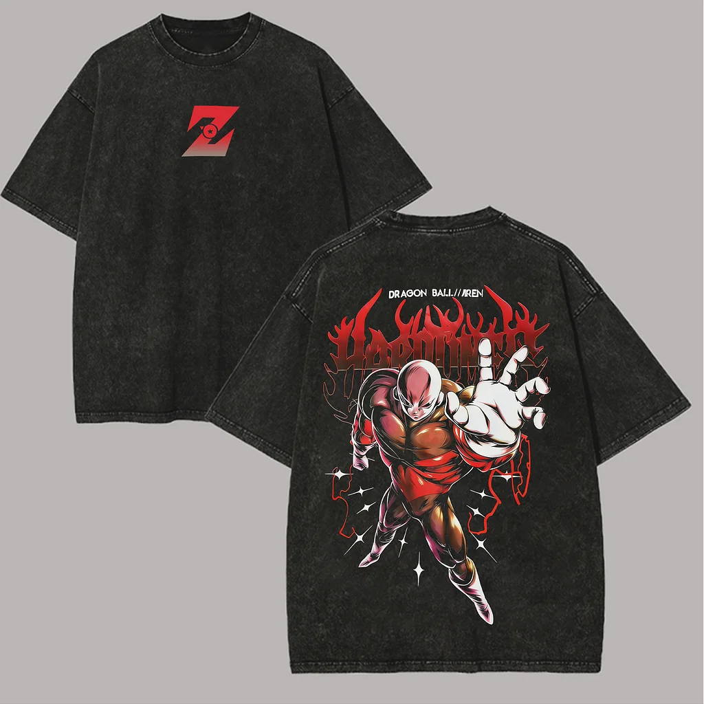 Dragon Ball Jiren Printed Unisex Washed T-Shirt