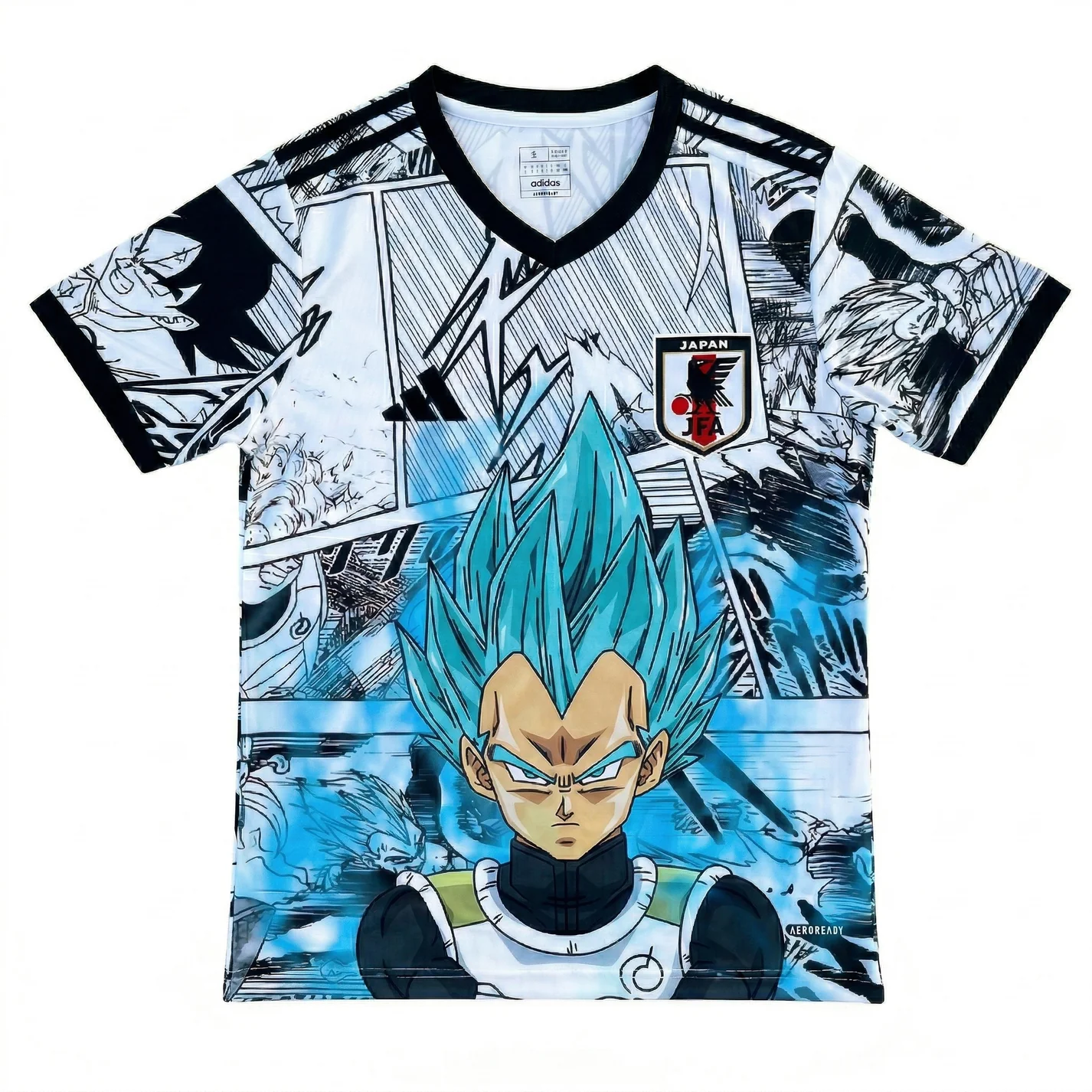 Dragon Ball Crew Neck Football Jersey Football Jersey 