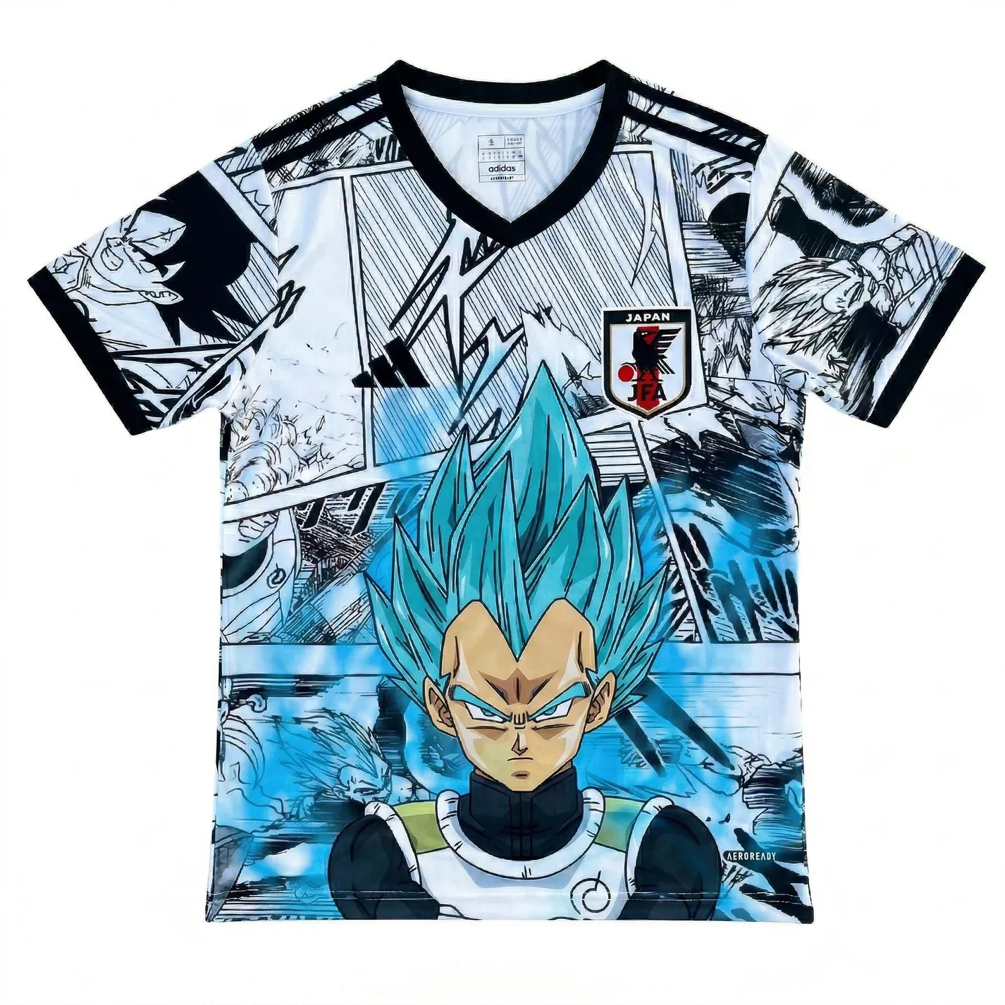Dragon Ball Crew Neck Football Jersey Football Jersey