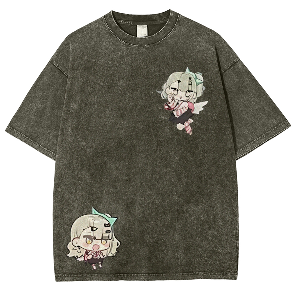 SUNNA Zenless Zone Zero Printed Unisex Washed T-Shirt