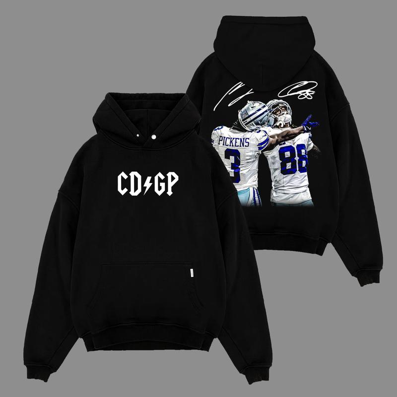CeeDee Lamb & George Pickens  | Casual Washed Tee & Hoodie & Sweatshirt