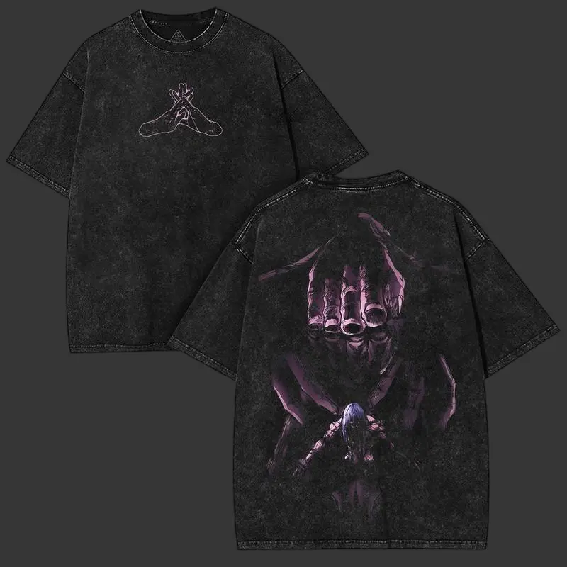 Mahito x Jujutsu Kaisen  Printed Unisex Washed T-Shirt