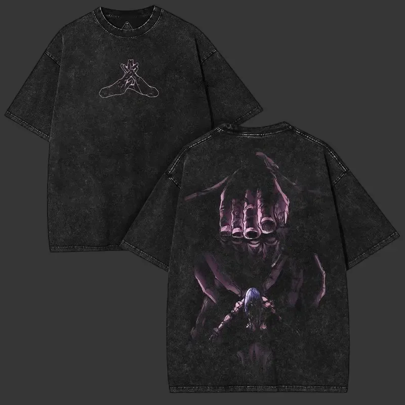 Mahito x Jujutsu Kaisen  Printed Unisex Washed T-Shirt