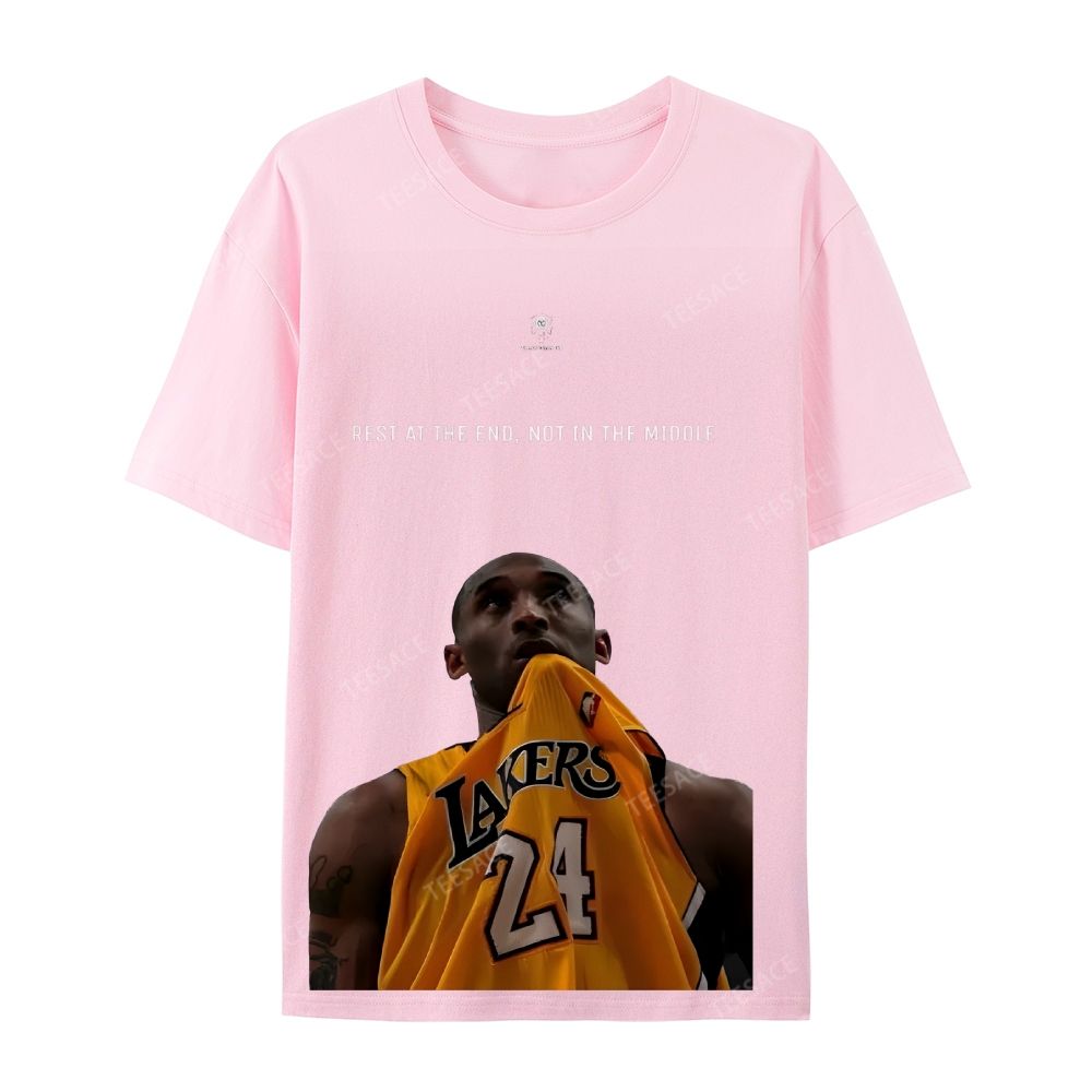 KOBE Vintage Tee Unisex-Adult Oversized Washed Cotton T-Shirt 