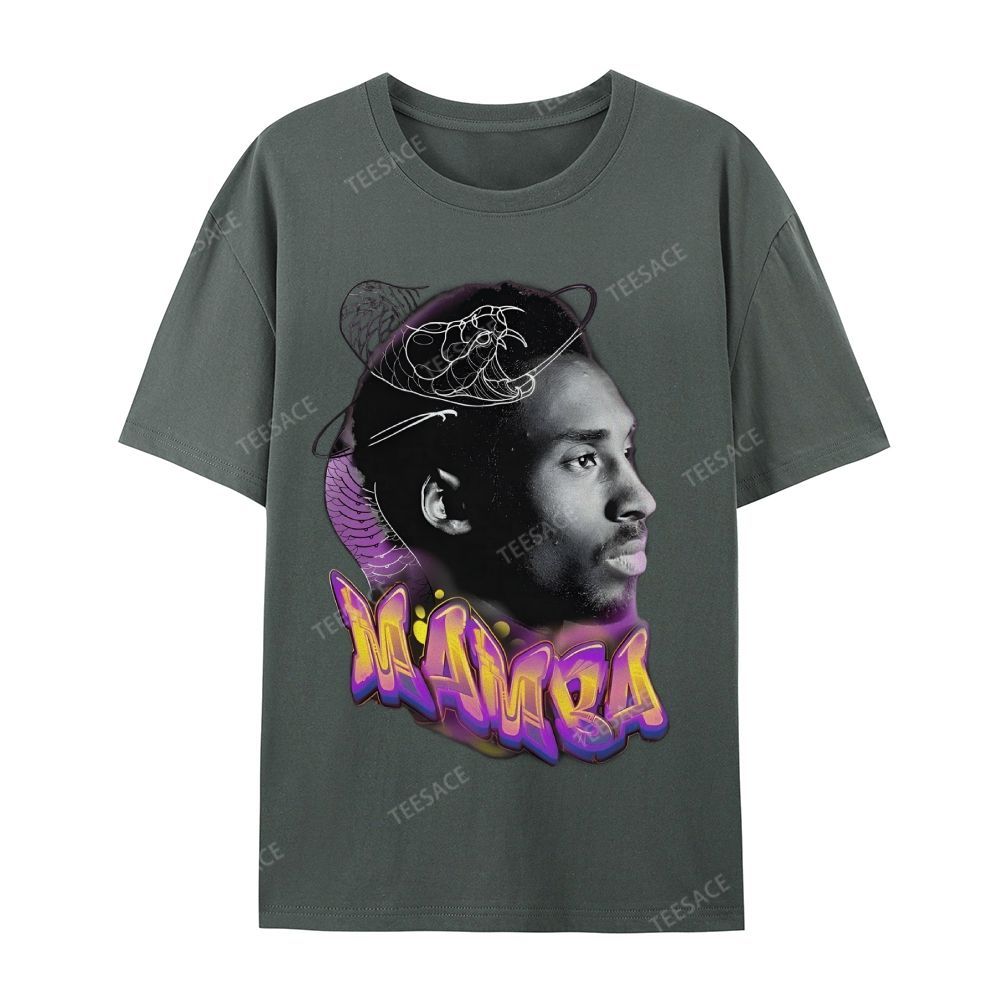  Unisex-Adult Oversized Washed Cotton T-Shirt | KOBE VINTAGE TEE