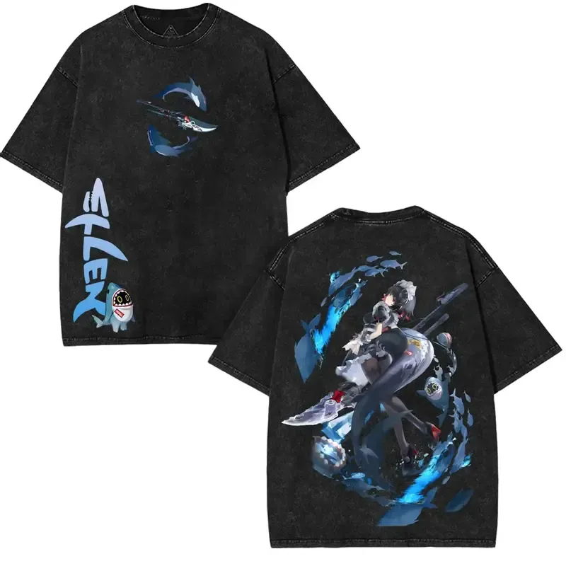 Ellen Joe Zenless Zone Zero Unisex Washed T-Shirt