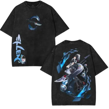 Ellen Joe Zenless Zone Zero Unisex Washed T-Shirt 