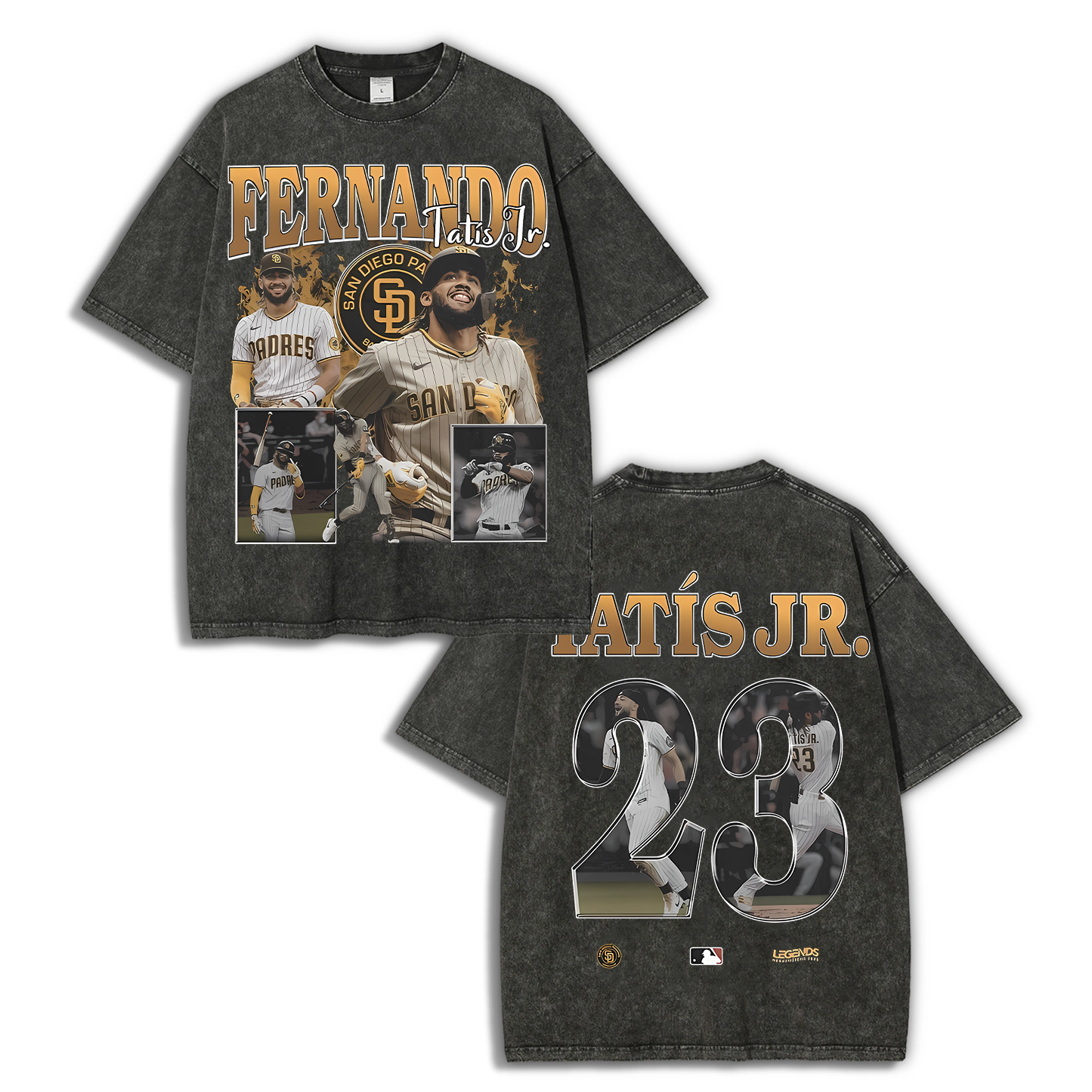 Unisex Fit Washed T-Shirt FERNANDO TATIS JR. TEE