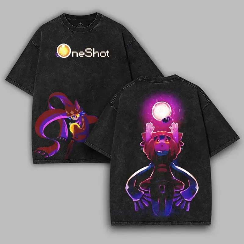 OneShot Unisex Fit Washed T-Shirt 2512015047