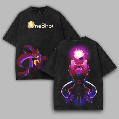 OneShot Unisex Fit Washed T-Shirt 2512015047