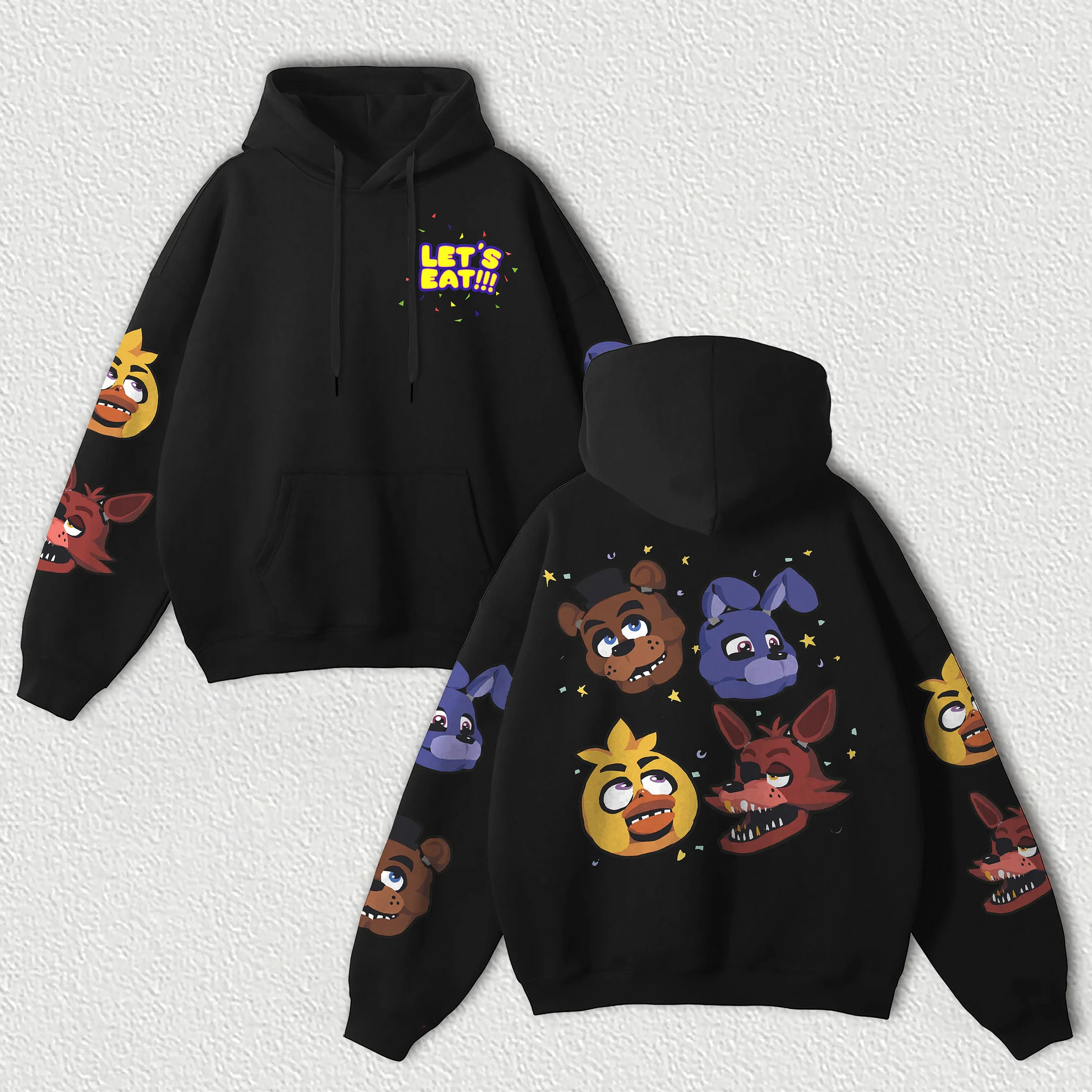 Five Nights at Freddy's Unisex Washed Hoodie