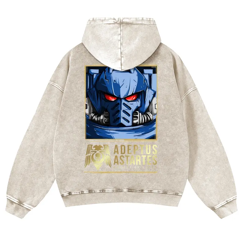 Warhammer 40k Vintage Unisex Washed Hoodies 