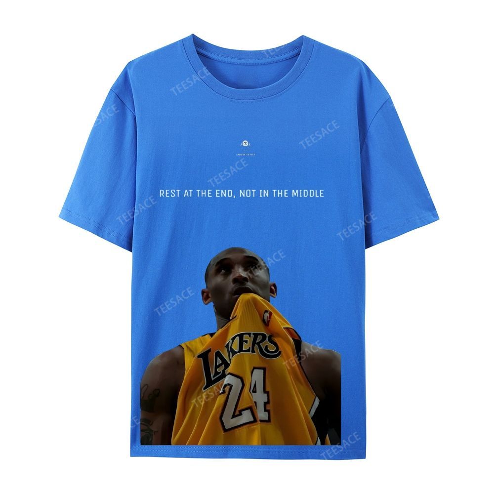 KOBE Vintage Tee Unisex-Adult Oversized Washed Cotton T-Shirt 