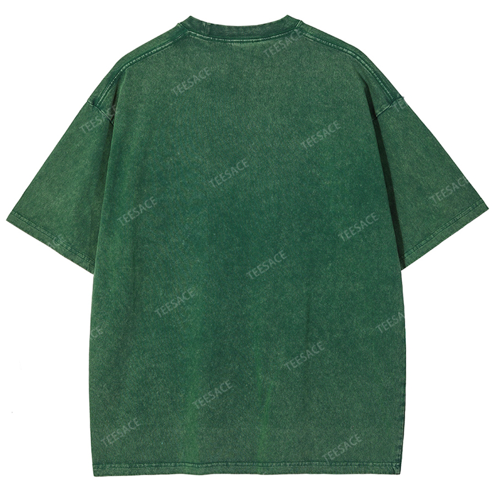 KOBE Vintage Tee Unisex-Adult Oversized Washed Cotton T-Shirt 