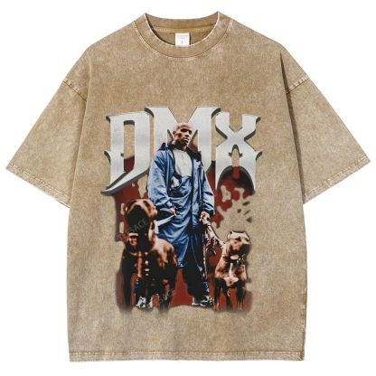 Unisex-Adult Ultra Cotton Washed T-Shirt Graphic  DMX TEE