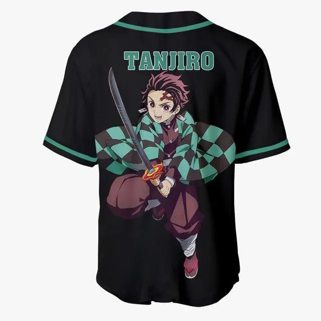 Demon Slayer Tanjiro Baseball Jersey 