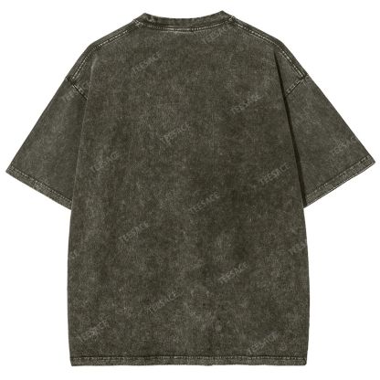 VINTAGE Unisex-Adult TEE | EAGLES KOBE Classic Washed Denim