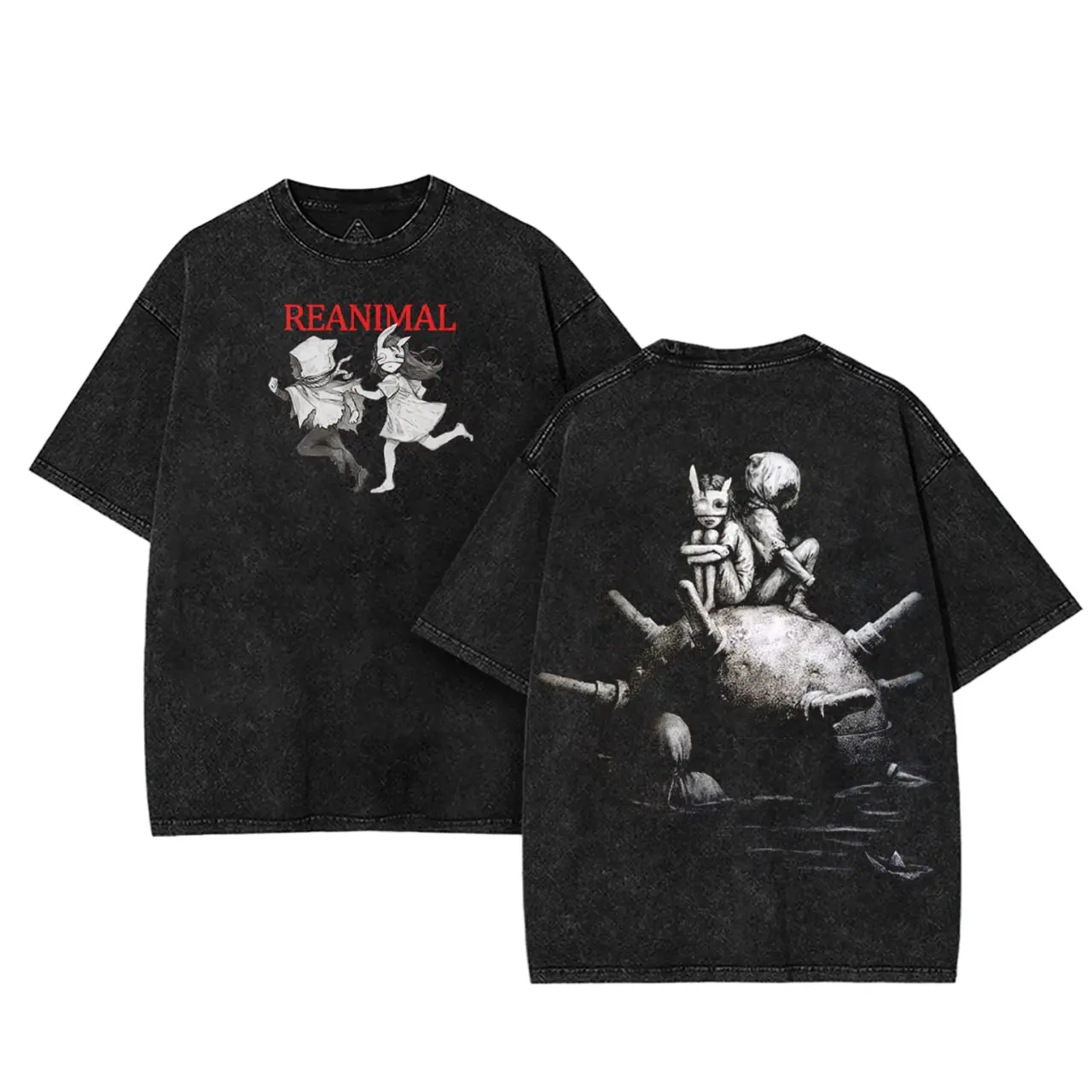 Reanimal Vintage Unisex Washed T-shirt