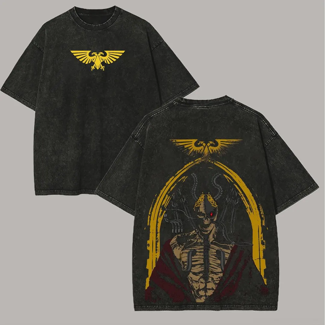Warhammer 40k Printed Unisex Washed T-Shirt