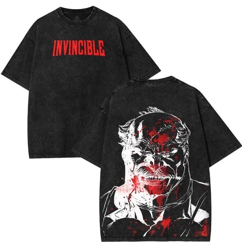 Invincible Vintage Unisex Washed T-Shirt