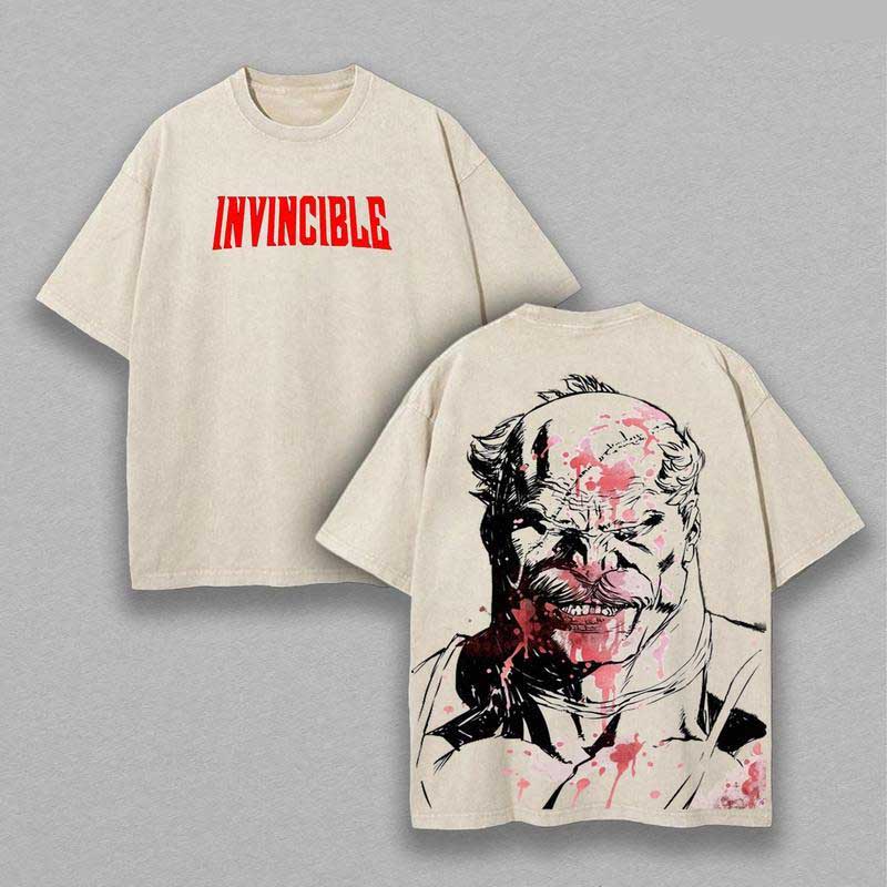 Invincible Vintage Unisex Washed T-Shirt