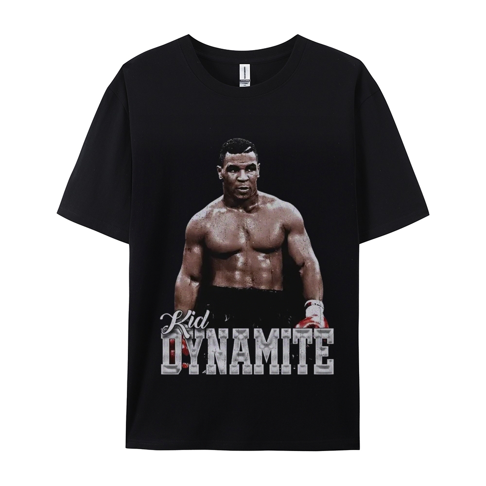 Unisex-Adult Ultra Cotton Washed T-Shirt Graphic MIKE TYSON V2 TEE