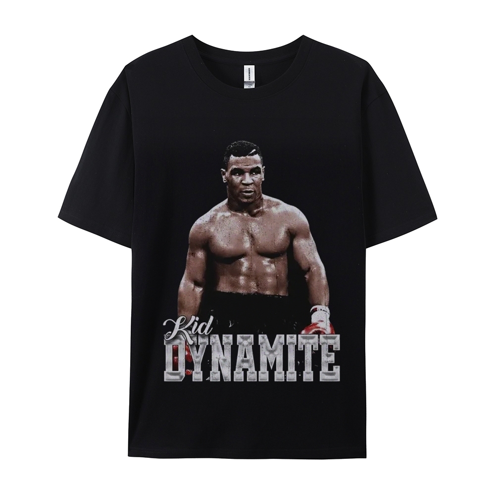 Unisex-Adult Ultra Cotton Washed T-Shirt Graphic MIKE TYSON V2 TEE