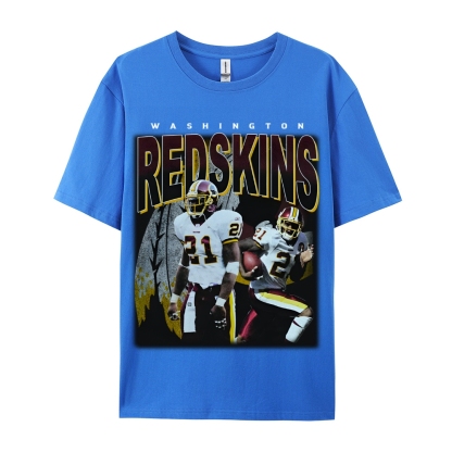 Unisex-Adult Ultra Cotton Washed T-Shirt Graphic REDSKINS TEE