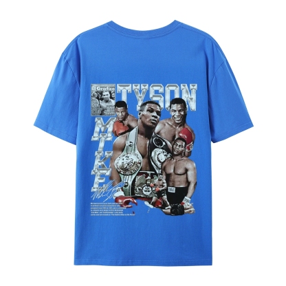 Unisex-Adult Ultra Cotton Washed T-Shirt Graphic MIKE TYSON V2 TEE