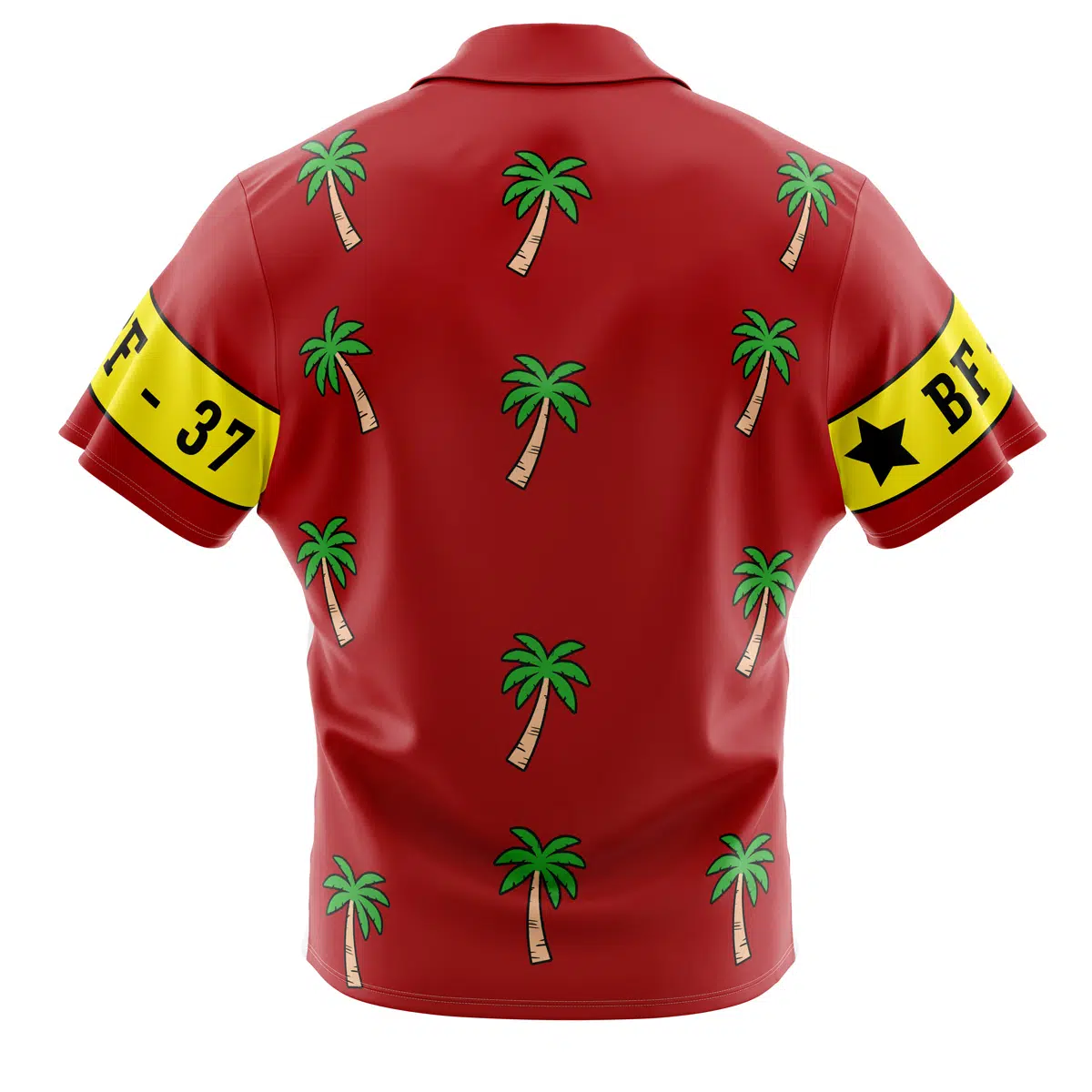 One Piece Hawaiian Button Up Aloha  Shirt