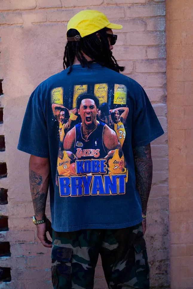 Unisex Fit Washed T-Shirt "Kobe Vision" Kobe Tee