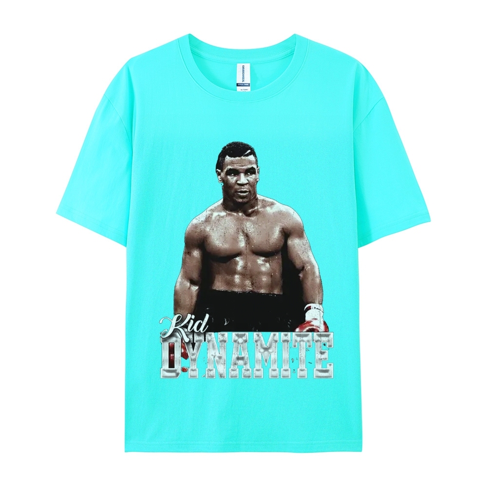 Unisex-Adult Ultra Cotton Washed T-Shirt Graphic MIKE TYSON V2 TEE