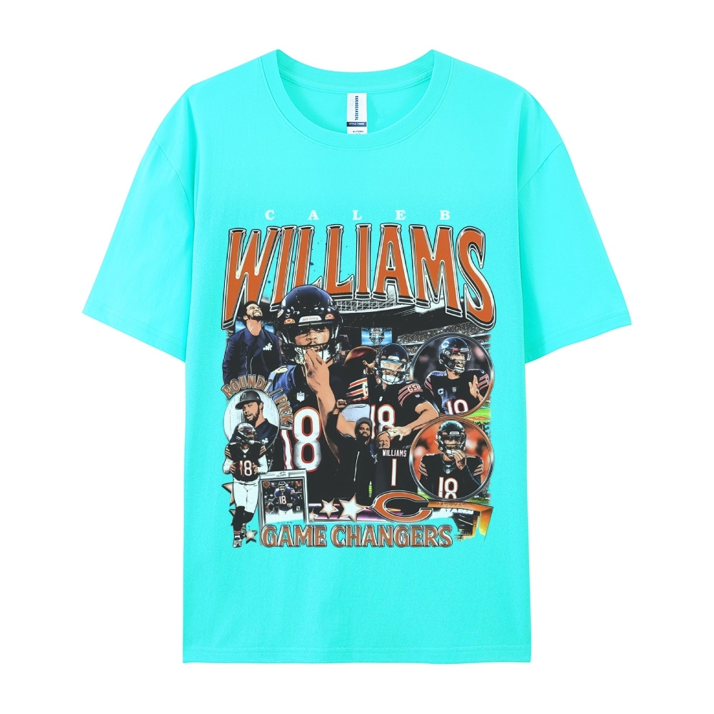 Unisex-Adult Ultra Cotton Washed T-Shirt Graphic CALEB WILLIAMS - BEARS TEE