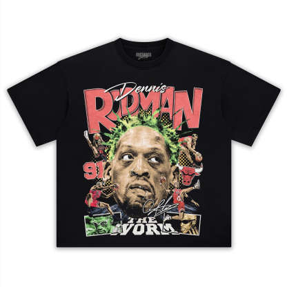 DENNIS RODMAN TEE & LS & HOODIE