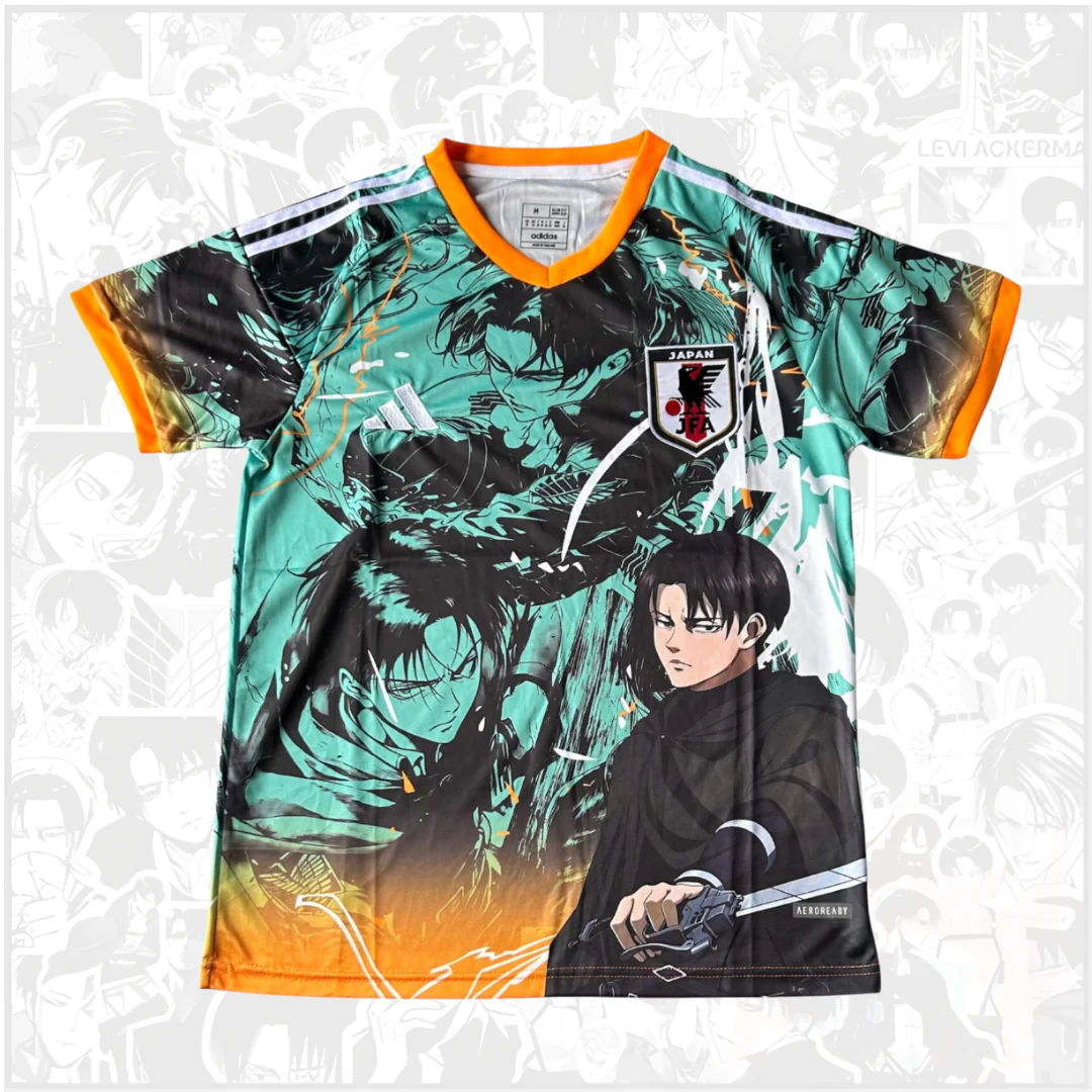 Attack On Titan Football Jersey 