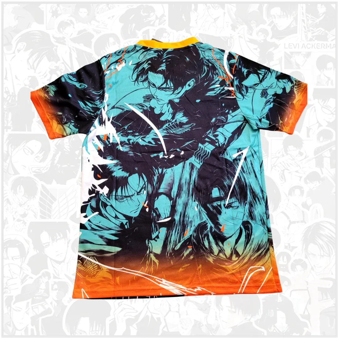 Attack On Titan Football Jersey 